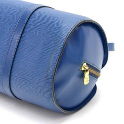 مملوكة مسبقًا Louis Vuitton Toledo Blue Epi Leather Soufflot Bag