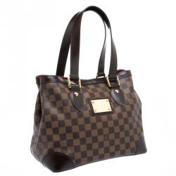 Pre Owned Louis Vuitton Damier Ebene Canvas Hampstead PM Bag