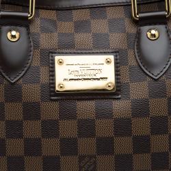 Pre Owned Louis Vuitton Damier Ebene Canvas Hampstead PM Bag