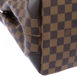 Pre Owned Louis Vuitton Damier Ebene Canvas Hampstead PM Bag
