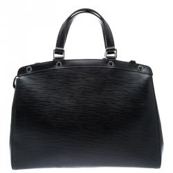 Pre Owned حقيبة لوي فيتون مع حلية بريه جلد أيبي سوداء