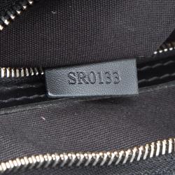 Pre Owned حقيبة لوي فيتون مع حلية بريه جلد أيبي سوداء