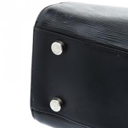 Pre Owned حقيبة لوي فيتون مع حلية بريه جلد أيبي سوداء