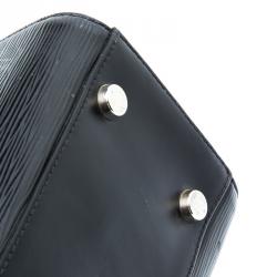 Pre Owned حقيبة لوي فيتون مع حلية بريه جلد أيبي سوداء