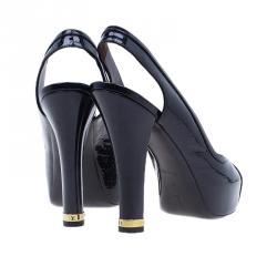 Pre Owned صندل لوي فيتون تامارا جلد فيرنيه أمارنت مونوغرامي مقاس 40