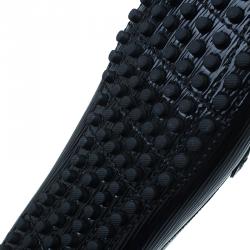 Pre Owned حذاء لوفرز لوي فيتون زين جلد أيبي أسود مقاس 35