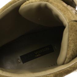 Louis Vuitton Beige Batignolles Wedge High Top Sneakers Size 40