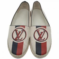 مملوكة مسبقًا حذاء إسبادريل لوي فيتون بوست كارد كانفاس بيج مقاس 39.5