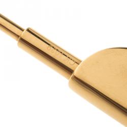 Pre Owned حلية حقيبة/ حامل مفاتيح لوي فيتون لون ذهبي إبزيم أمان