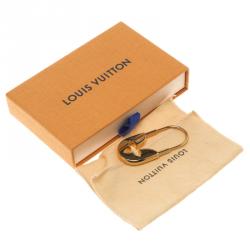 Pre Owned حلية حقيبة/ حامل مفاتيح لوي فيتون لون ذهبي إبزيم أمان