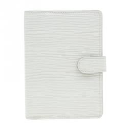 مملوكة مسبقًا غطاء أجندة لوي فيتون صغير جلد بيج أيبي