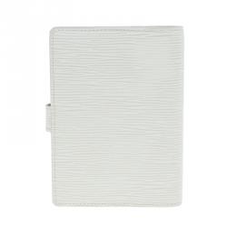 مملوكة مسبقًا غطاء أجندة لوي فيتون صغير جلد بيج أيبي