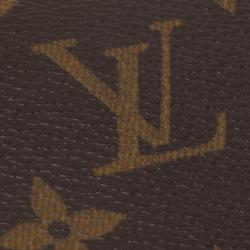 مملوكة مسبقًا محفظة بطاقات لوي فيتون كانفاس مونوغرامي