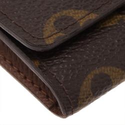 مملوكة مسبقًا محفظة بطاقات لوي فيتون كانفاس مونوغرامي