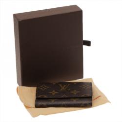 مملوكة مسبقًا محفظة بطاقات لوي فيتون كانفاس مونوغرامي