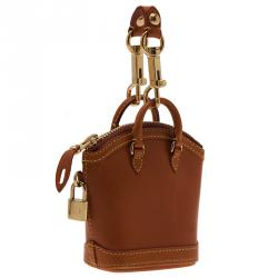 Louis Vuitton Bag Charm Speedy Monogram Brown