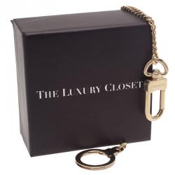 مملوكة مسبقًا Louis Vuitton Gold Ring Key Chain