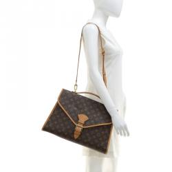 Pre Owned Louis Vuitton Monogram Canvas Beverly Briefcase GM