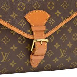 Pre Owned Louis Vuitton Monogram Canvas Beverly Briefcase GM
