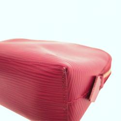 Pre Owned Louis Vuitton Fuschia Epi Leather Pochette Cosmetic Pouch