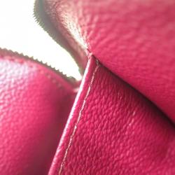 Pre Owned Louis Vuitton Fuschia Epi Leather Pochette Cosmetic Pouch