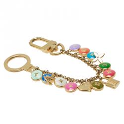 مملوكة مسبقًا ميدالية مفاتيح لوي فيتون سلسلة باستيل 