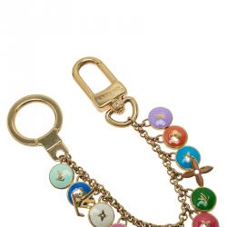 مملوكة مسبقًا ميدالية مفاتيح لوي فيتون سلسلة باستيل 