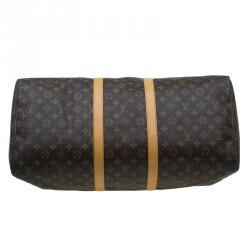 مملوكة مسبقًا Louis Vuitton Monogram Canvas Keepall 55 Bag 