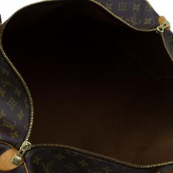 مملوكة مسبقًا Louis Vuitton Monogram Canvas Keepall 55 Bag 