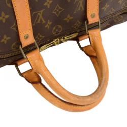 Pre Owned Louis Vuitton Monogram Canvas Keepall 50