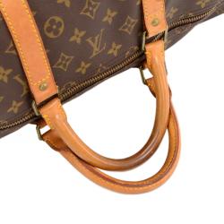 Pre Owned Louis Vuitton Monogram Canvas Keepall 55