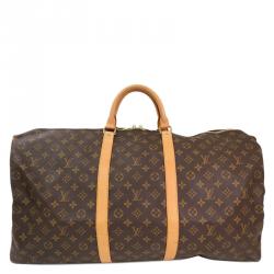 مملوكة مسبقًا Louis Vuitton Monogram Canvas Keepall 60