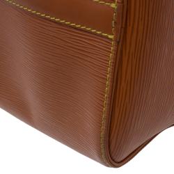 Pre Owned Louis Vuitton Cipango Gold Epi Leather Keepall 45
