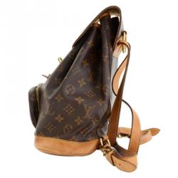 Pre Owned حقيبة ظهر لوي فيتون مونتسوري كانفاس مونوغرامي MM