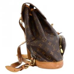 Pre Owned حقيبة ظهر لوي فيتون مونتسوري كانفاس مونوغرامي MM