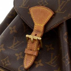 Pre Owned حقيبة ظهر لوي فيتون مونتسوري كانفاس مونوغرامي MM