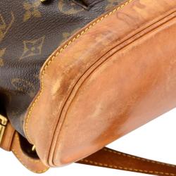 Pre Owned حقيبة ظهر لوي فيتون مونتسوري كانفاس مونوغرامي MM