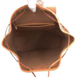 Pre Owned حقيبة ظهر لوي فيتون مونسوري كانفاس مونوغرامي MM