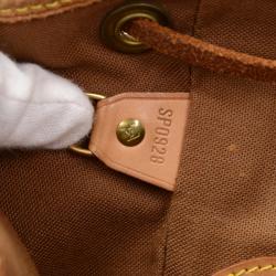 Pre Owned حقيبة ظهر لوي فيتون مونسوري كانفاس مونوغرامي MM