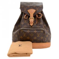 Pre Owned Louis Vuitton Monogram Canvas Montsouris Backpack MM 