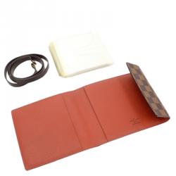 مملوكة مسبقًا Louis Vuitton Damier Ebene Canvas CD Case Holder