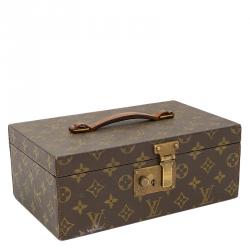 Pre Owned Louis Vuitton Monogram Canvas Boite A Tout Jewelry Case