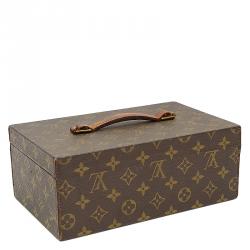 Pre Owned Louis Vuitton Monogram Canvas Boite A Tout Jewelry Case