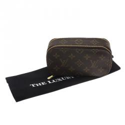 Pre Owned حقيبة مكياج لوي فيتون كانفاس مونوغرامي