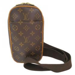LOUIS VUITTON Monogram Pochette Gange Shoulder Bag M51870 LV Auth 44720  Cloth ref.1005363 - Joli Closet