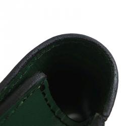 Pre Owned حقيبة معصم صغيرة لوي فيتون تيلسيت جلد إيبي بورنويه خضراء 