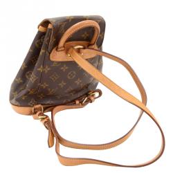 Pre Owned Louis Vuitton Monogram Canvas Montsouris Backpack PM