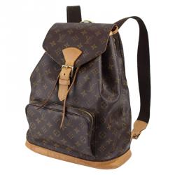 Pre Owned Louis Vuitton Monogram Canvas Montsouris Backpack GM