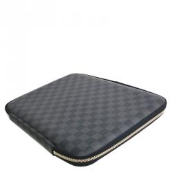 مملوكة مسبقًا Louis Vuitton Damier Graphite Canvas Sleeve PM Laptop Bag