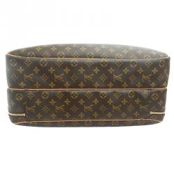 Pre Owned Louis Vuitton Monogram Canvas Alize 24 Heures Briefcase 